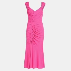 Cinq a Sept Julieta Pink Midi Dress